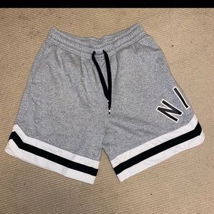 Nike fleece shorts large